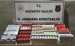 Gaziantep’te 773 bin TL’lik kaçak malzeme ele geçirildi