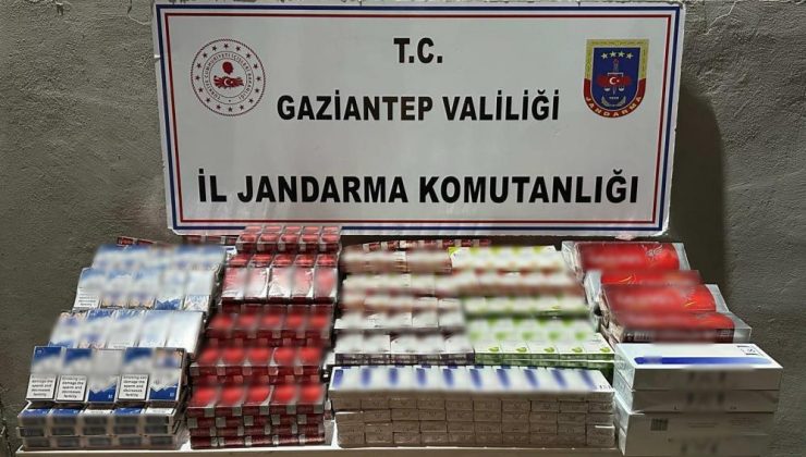 Gaziantep’te 773 bin TL’lik kaçak malzeme ele geçirildi