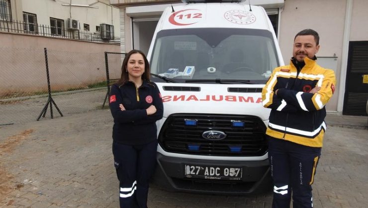 Gaziantep’te ağabey kardeşin hayat kurtarma yarışı