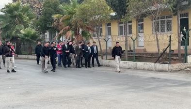 Hatay Valisi Masatlı, sınır kapılarında incelemelerde bulundu