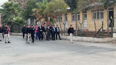 Hatay Valisi Masatlı, sınır kapılarında incelemelerde bulundu