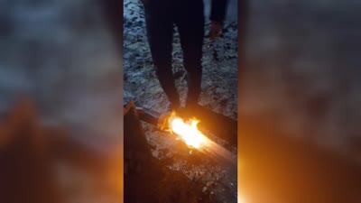 Haymana’daki içme suyu sondaj çalışmasında yanıcı gaz çıktı