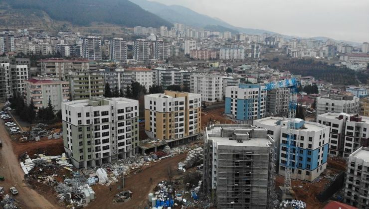 Kahramanmaraş’ta yerinde dönüşüm konutları tamamlanıyor