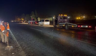 Kahramanmaraş’taki trafik kazasında 1 kişi öldü, 2 kişi yaralandı