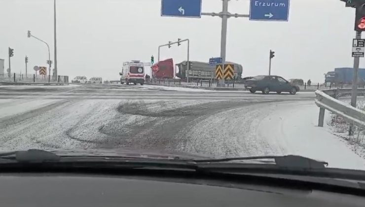 Kars’ta buzlanma kazalara yol açtı