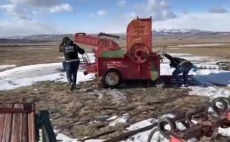Kars’ta patoza saklanan Kalaşnikof ele geçirildi