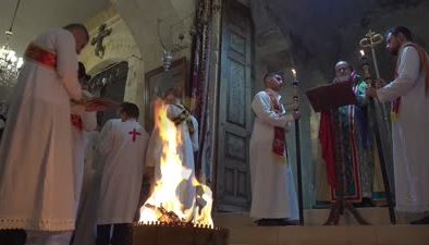 Mardin Kırklar Kilisesi’nde Noel coşkusu yaşandı
