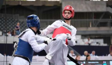 Milli tekvandocu Furkan Çamoğlu’nun hedefi olimpiyat altını