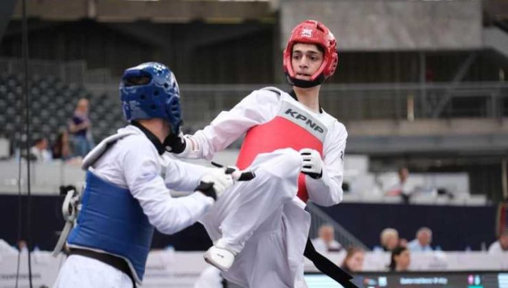 Milli tekvandocu Furkan Çamoğlu’nun hedefi olimpiyat altını