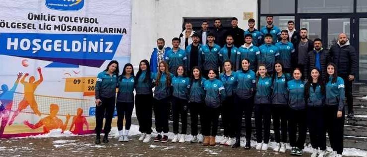 Munzur Üniversitesi kadın voleybol takımı Ünilig’de 3’üncü oldu
