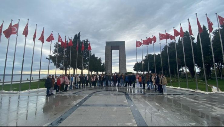 Kulplu Öğrenciler Çanakkale’ye hayran kaldı