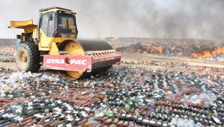 Pakistan’da 250 milyon dolarlık uyuşturucu imha edildi