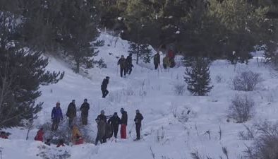 Palandöken’de çığ felaketi