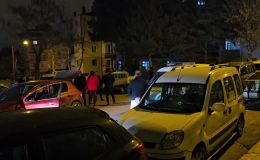 Park halindeki 2 otomobile ateş edildi