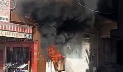 Şanlıurfa’da elektrik panosunda çıkan yangın paniğe yol açtı