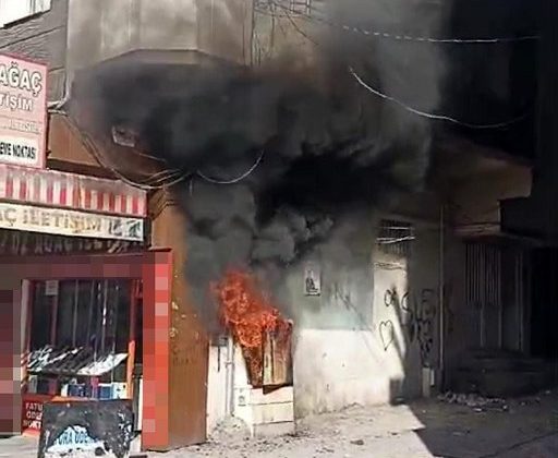 Şanlıurfa’da elektrik panosunda çıkan yangın paniğe yol açtı