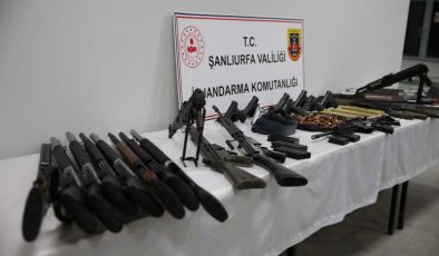 Şanlıurfa’da silah kaçakçılığı operasyonu: 18 kişi yakalandı