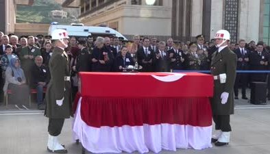 Şehit Teğmen Kalyoncu için Rize-Artvin Havalimanı’nda tören düzenlendi