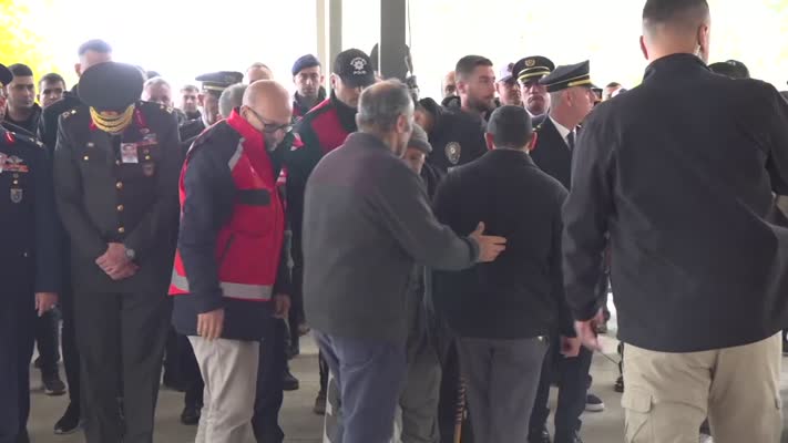Adana’da şehit polis Mustafa Akgül için hüzünlü veda