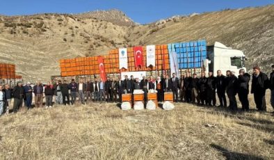 Şırnak’ta 4,5 milyon TL’lik arıcılık projesi başladı