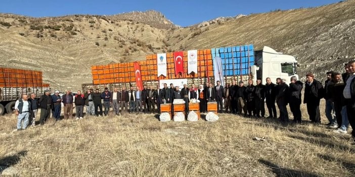 Şırnak’ta 4,5 milyon TL’lik arıcılık projesi başladı