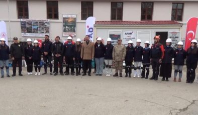 Tunceli’de deprem için müdahale konteynerleri kuruldu