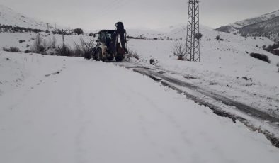 Tunceli’de kar sonrası tüm köy yolları açıldı