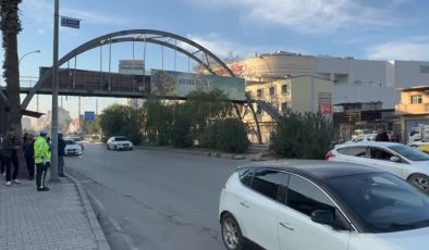 Üst geçidi kullanmayan 23 yayaya para cezası