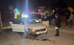 Uygulama noktasında otomobilin çarptığı polis şehit oldu