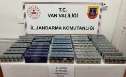 Van’da 860 paket kaçak sigara jandarma tarafından ele geçirildi