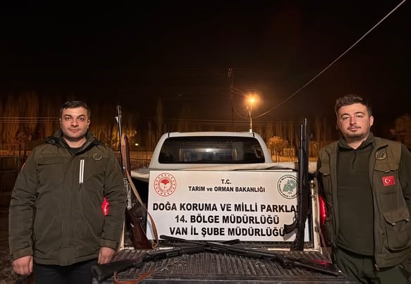 Van’da takozsuz tüfek kullananlara ceza yağdı