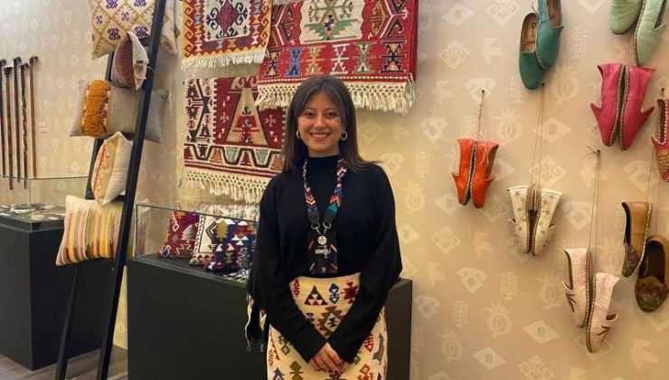 Vanlı girişimci, kilim motiflerini modern tasarımla buluşturuyor