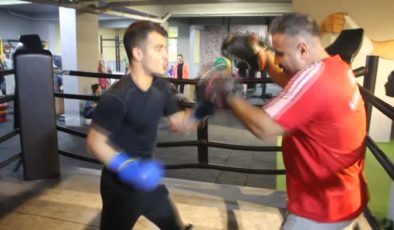Vanlı genç kick boksçu dünya şampiyonasına hazırlanıyor