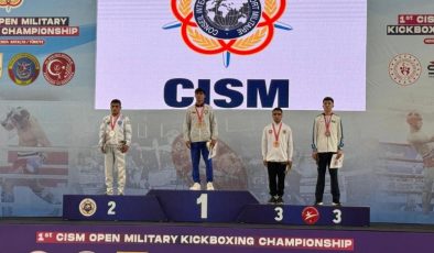 Vanlı sporcu dünya üçüncüsü oldu