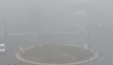 Diyarbakır’da sis etkisini sürdürüyor