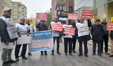 Birleşik Emekliler Sendikası Diyarbakır’da “Geçinemiyoruz” diyerek ses yükseltti