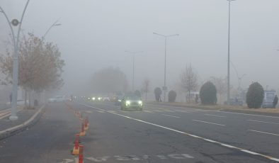 Diyarbakır’da 3 gündür sis etkisini sürdürüyor