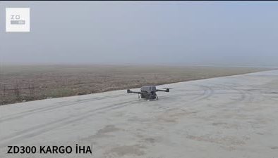 Yerli kargo İHA ZD300, ilk kez envantere girdi