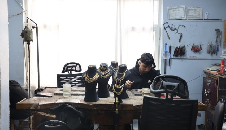 Diyarbakır’ın tescilli altın modelini elle yapan sadece 5 ustası kaldı