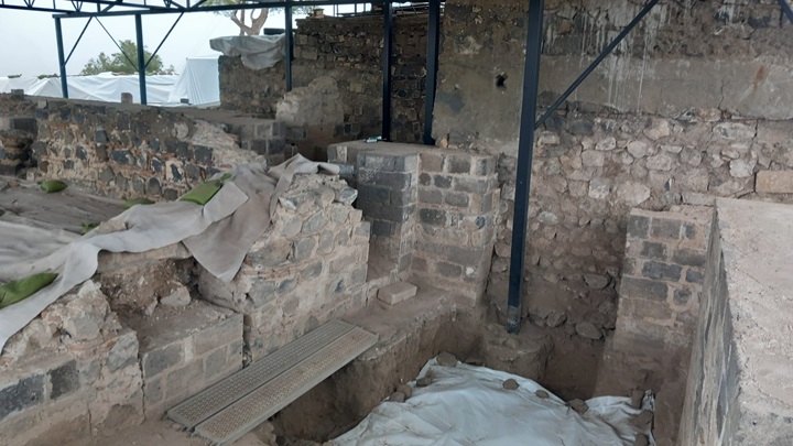 Amida Höyük su deposu olarak kullanılmış