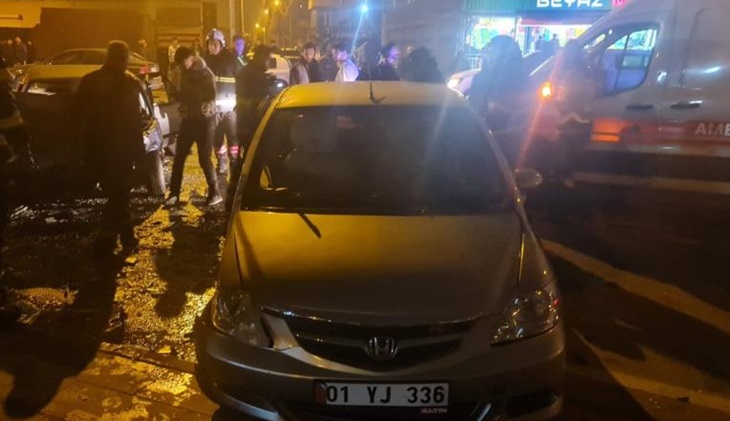 Batman’da iki otomobil çarpıştı: 2 yaralı