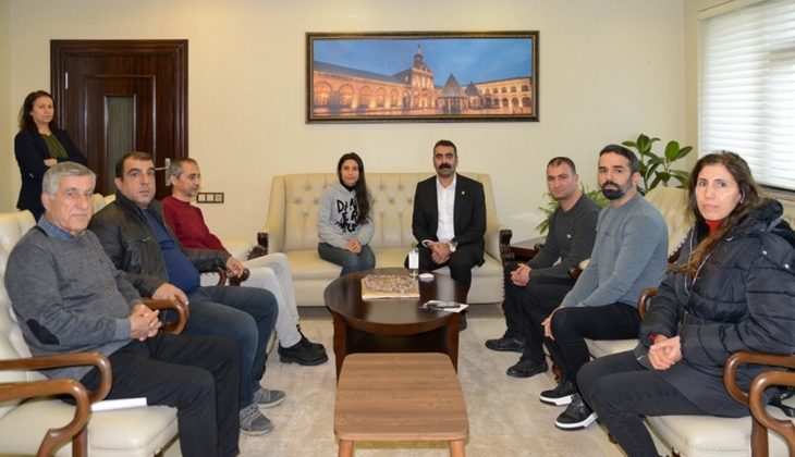 Maden Mühendisleri Odası Eş başkan Doğan Hatun’u ziyaret etti