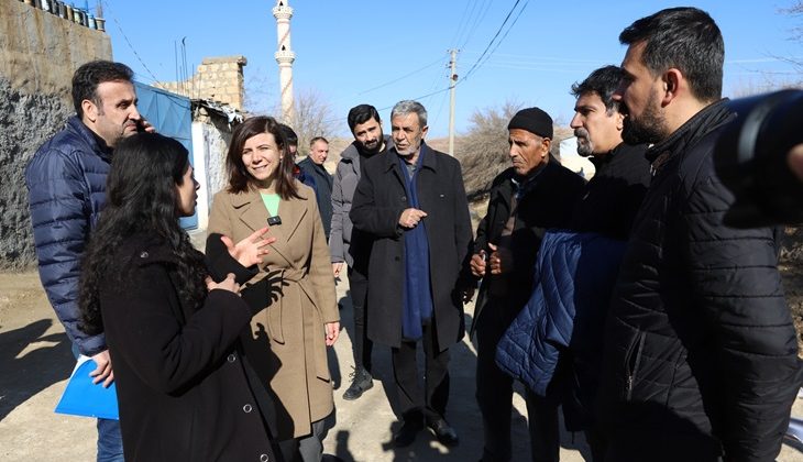 Eş Başkan Bucak, Çınar’da vatandaşlarla buluştu