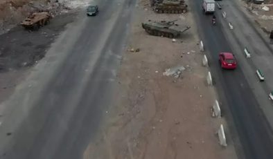 Esad’dan geriye Şam’ın girişine konuşlandırdığı tanklar kaldı
