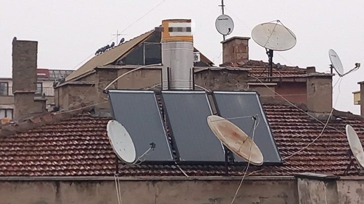 Güneş enerjili su ısıtıcıları kullanırken dikkat edilmeli!