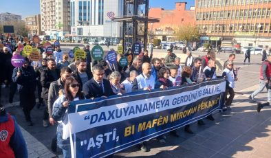 Diyarbakır’da ‘İnsan Hakları Yürüyüşü’ gerçekleştirildi