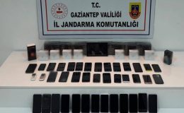 1 milyon lira değerinde kaçak telefon ele geçirildi