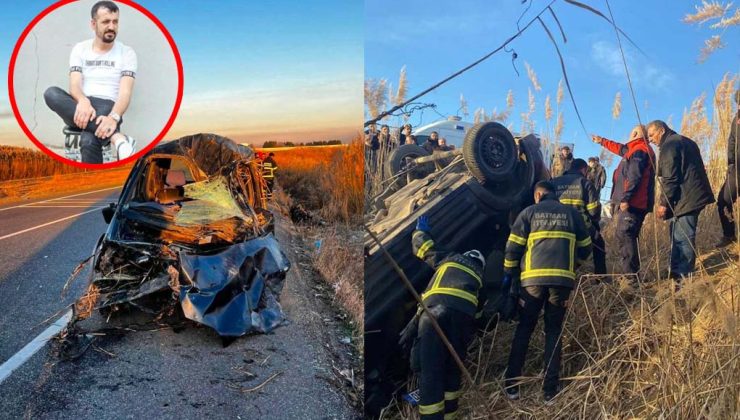 Çukura girmemek için şarampole yuvarlandı