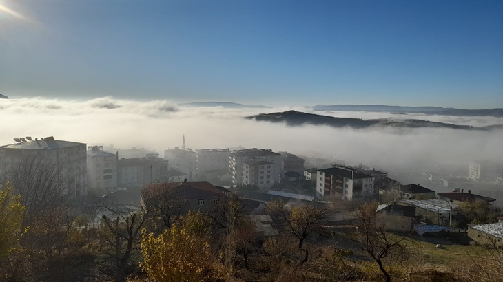 Kulp’ta kırağı, sis ve buzlanma etkili oluyor