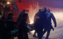 Muş’ta otomobil şarampole yuvarlandı: 1 yaralı